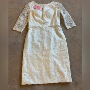 JJ’s House Ivory dress size 10